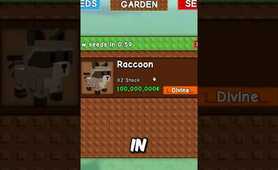 SECRET Raccoon Shop from Owner Of Grow a Garden!