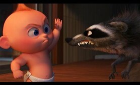 Incredibles 2 Fight Scene in Full: Jack-Jack vs. Raccoon (Exclusive)