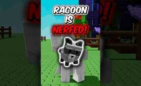 RACCOON PET Just Got Nerfed in Grow a Garden! (Roblox) #growagarden
