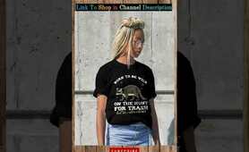 Raccoon t-shirt #raccoon #raccooncity #raccoonfacts #wildlife #animals #trashpanda #pets #tshirtshop